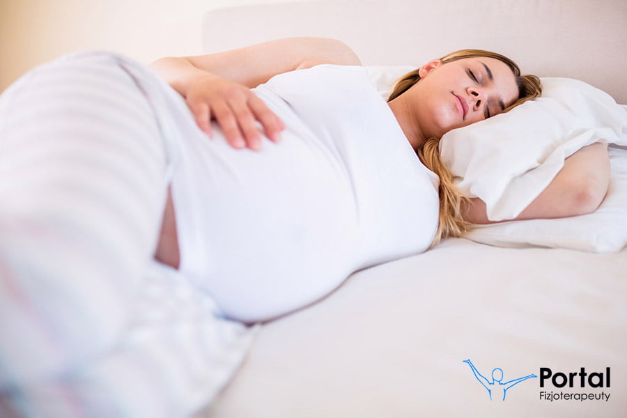 W jakiej pozycji spać w ciąży?