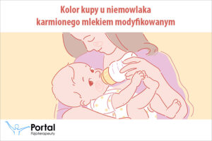 Kolor kupy u niemowlaka karmionego mlekiem modyfikowanym