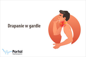 Drapanie w gardle