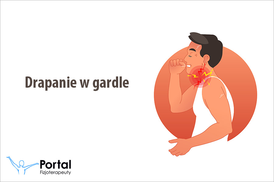 Drapanie w gardle